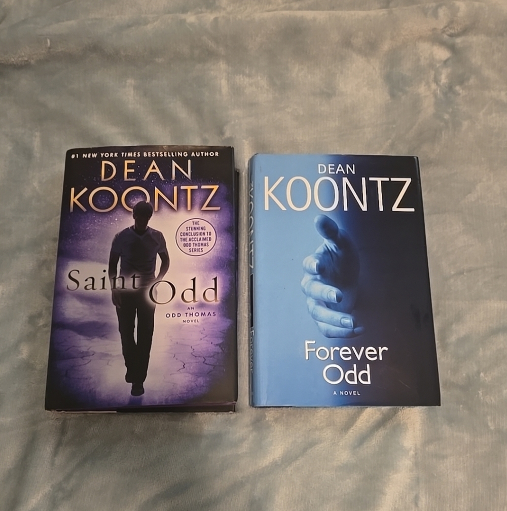 Dean Koontz Hardcover Book Set - Saint Odd & Forever Odd